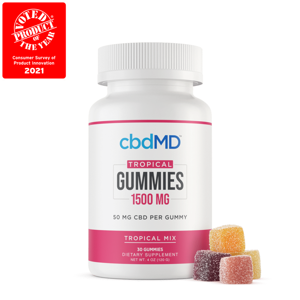 cbdMD Vegan Gummies - Fresh Start CBD